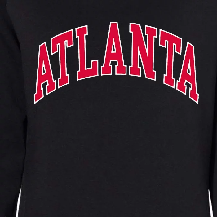 Atlanta Womens California Wash Sweatshirt