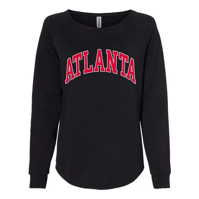 Atlanta Womens California Wash Sweatshirt