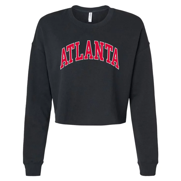 Atlanta Cropped Pullover Crew