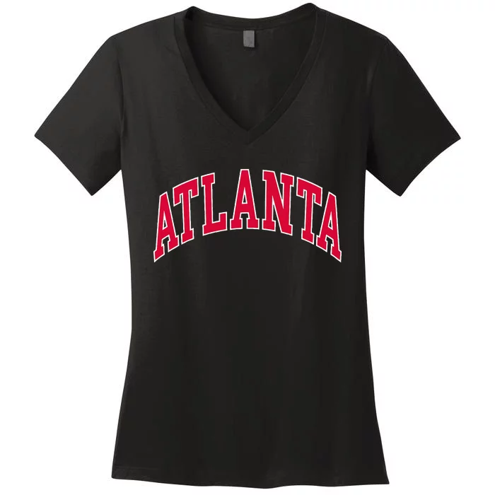 Atlanta Women's V-Neck T-Shirt