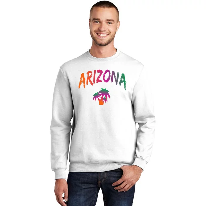 Arizona AZ Text Print Classic Sweatshirt