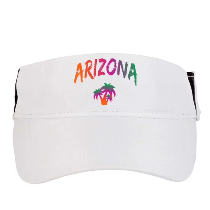 Arizona AZ Text Print Classic Adult Drive Performance Visor