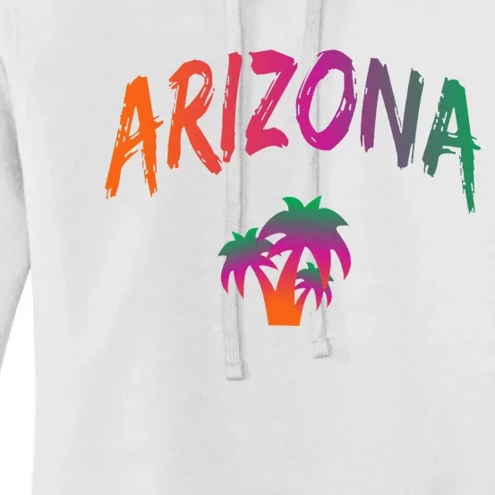 Arizona AZ Text Print Classic Women's Pullover Hoodie