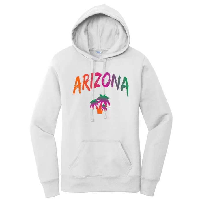 Arizona AZ Text Print Classic Women's Pullover Hoodie