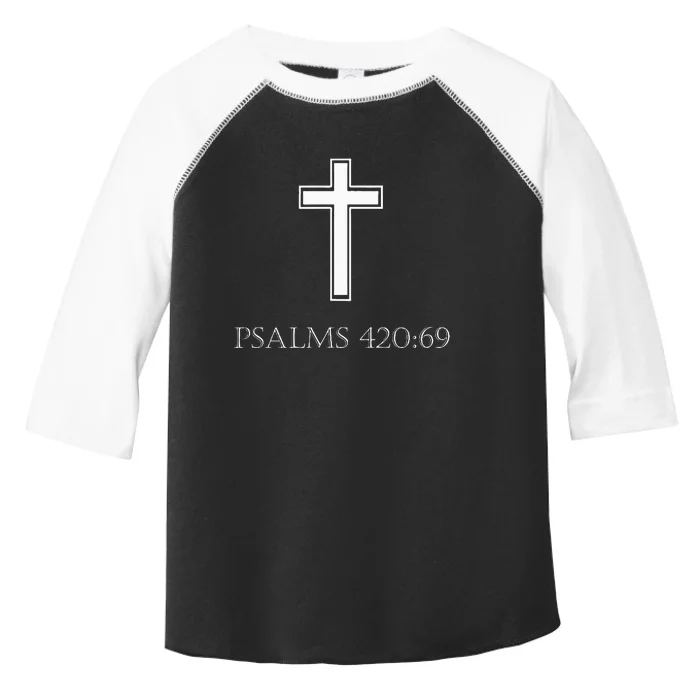 69 Funny Christian Atheist Bible Scripture Toddler Fine Jersey T-Shirt