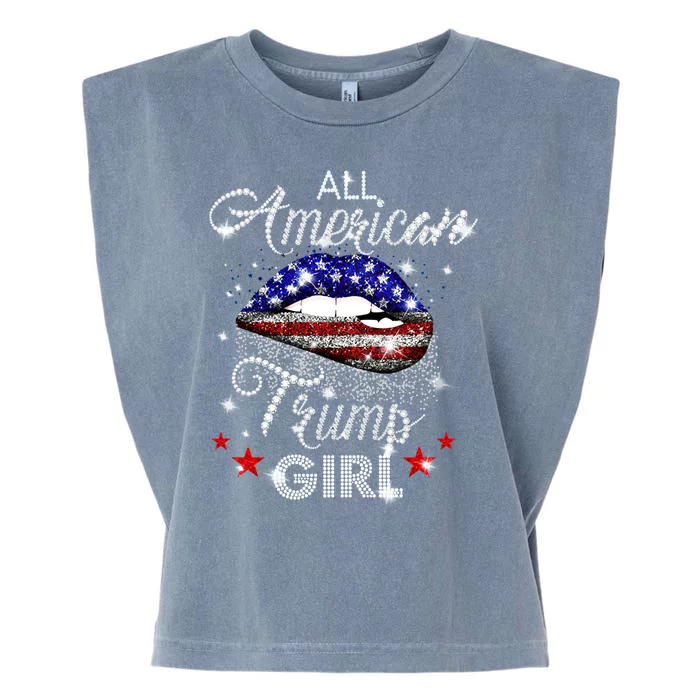 All American Trump Girl Garment-Dyed Women's Muscle Tee