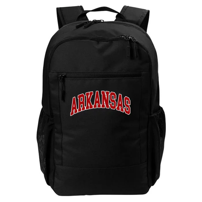 Arkansas Ar Throwback Design Print Classic Daily Commute Backpack