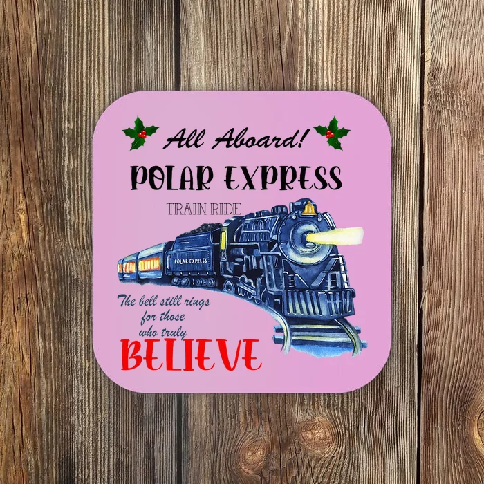 All Aboard Train Ride Believe Christmas Coaster