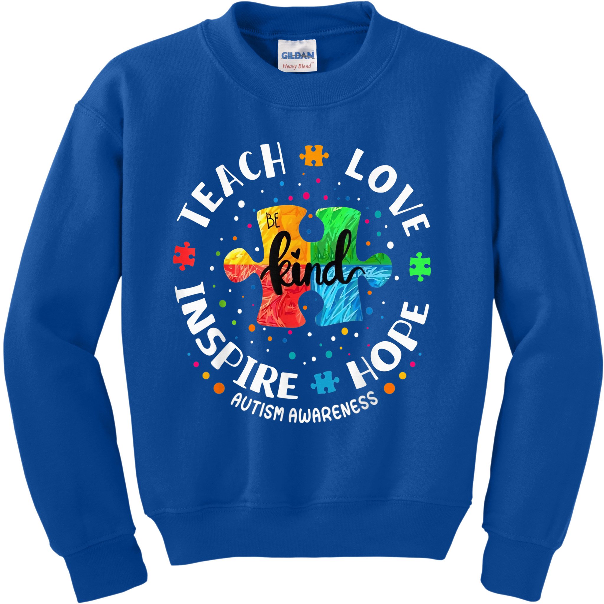Autism Awareness Kids Pullover Hoodies for Sale