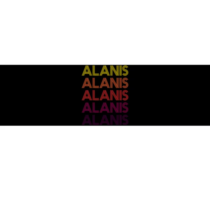 Alanis Alani Thing Bumper Sticker