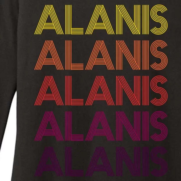 Alanis Alani Thing Womens CVC Long Sleeve Shirt