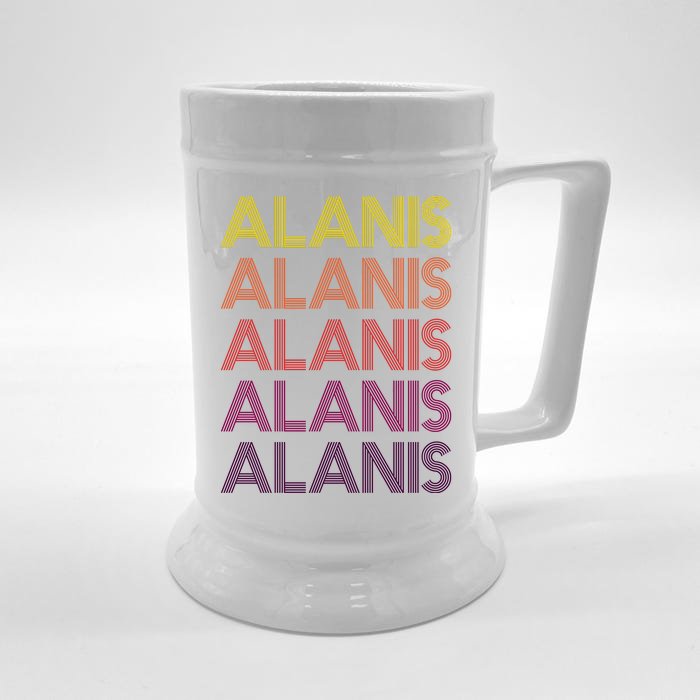 Alanis Alani Thing Front & Back Beer Stein