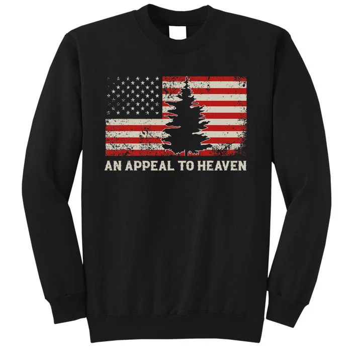 An Appeal To Heaven Pine Tree Usa Revolution American Flag Sweatshirt