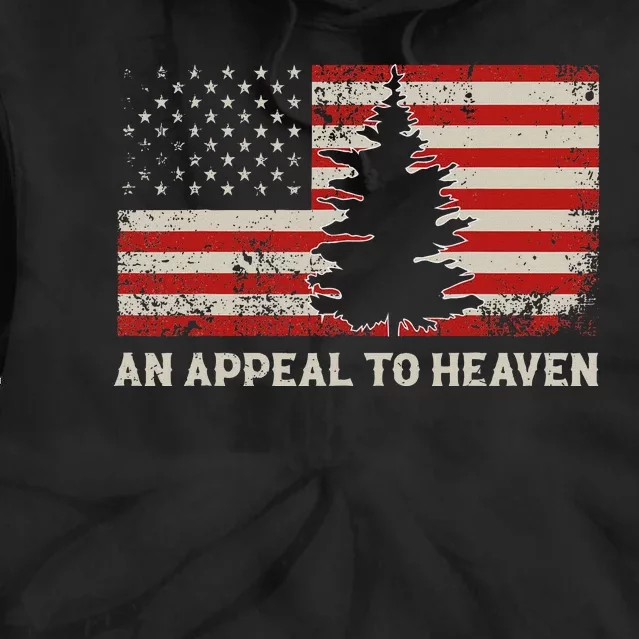 An Appeal To Heaven Pine Tree Usa Revolution American Flag Tie Dye Hoodie