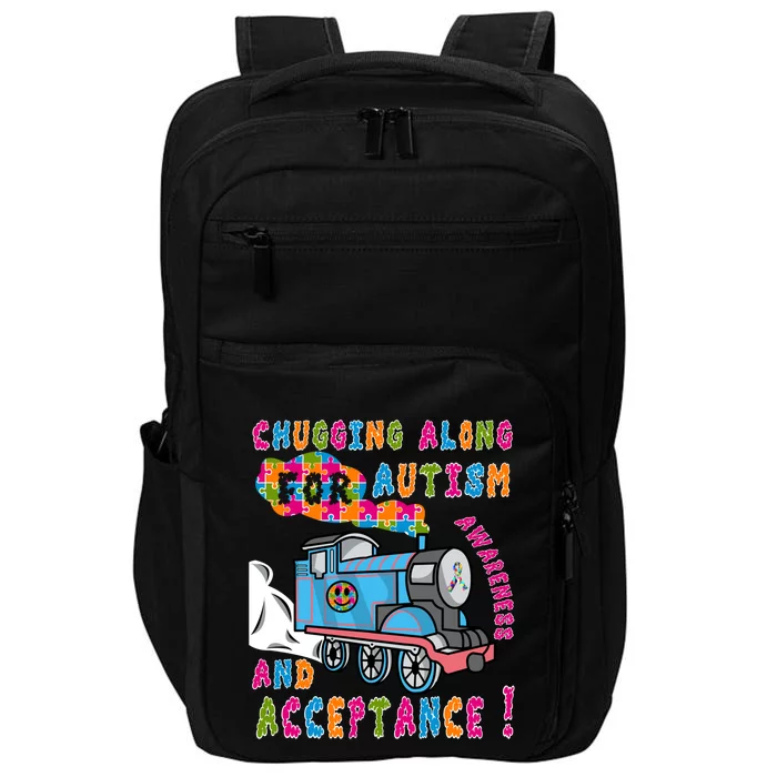 Advocate Acceptance Train Puzzle Cool Autism Awareness Gift Impact Tech Backpack