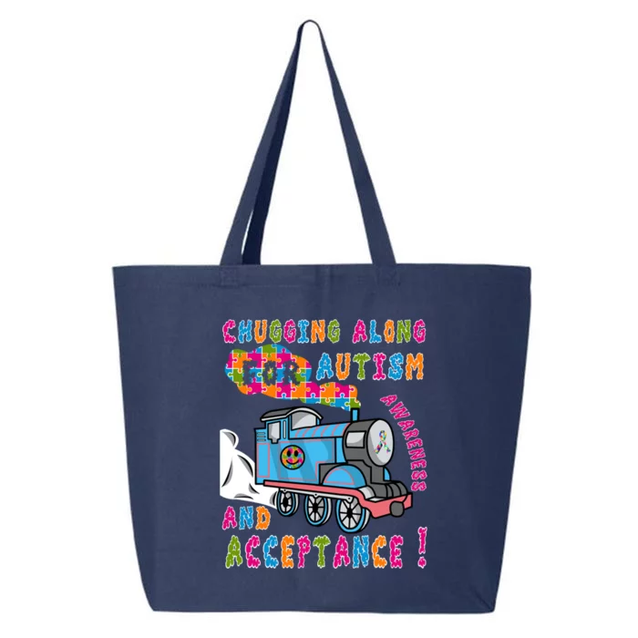 Advocate Acceptance Train Puzzle Cool Autism Awareness Gift 25L Jumbo Tote