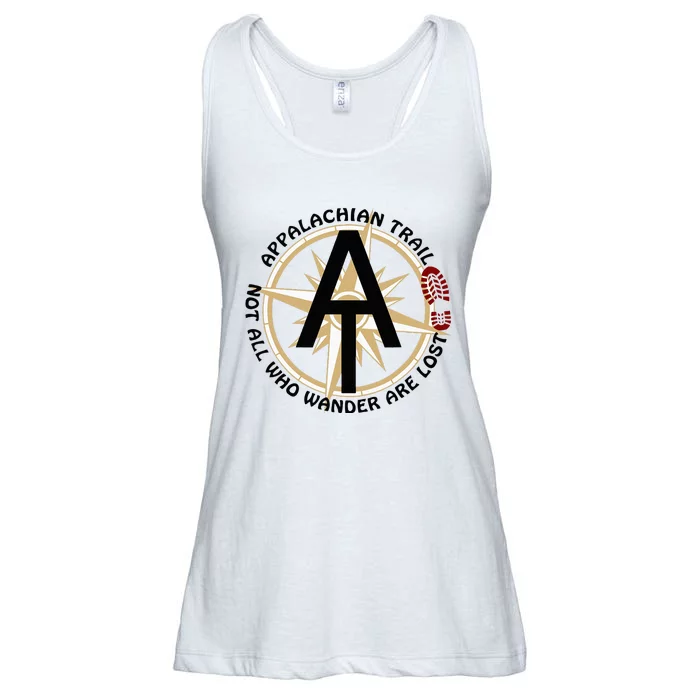 At Appalachian Trail Logo Ladies Essential Flowy Tank