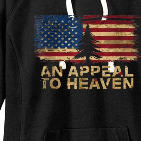 An Appeal To Heaven Patriotic And Inspirational Women's Fleece Hoodie