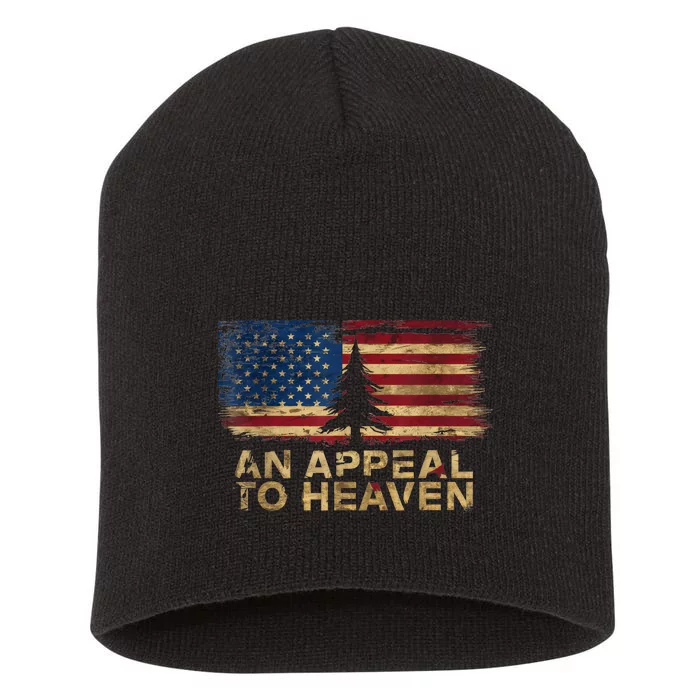 An Appeal To Heaven Patriotic And Inspirational Short Acrylic Beanie