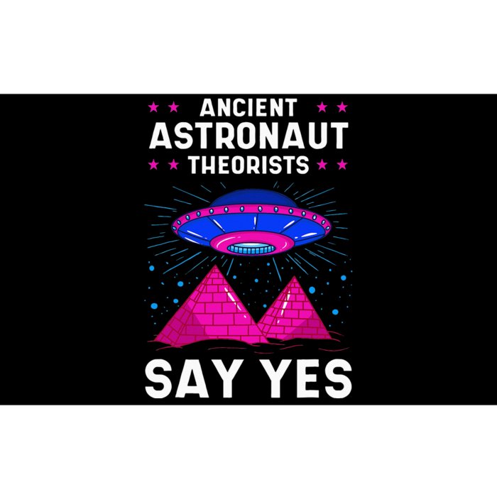 Ancient Astronaut Theorist Say Yes Alien Egyptian Pyramid Bumper Sticker