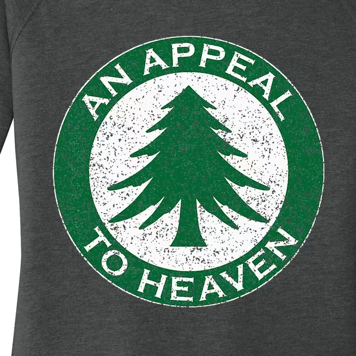 An Appeal To Heaven Flag Pine Tree Flag Roundel New England Women's Perfect Tri Tunic Long Sleeve Shirt