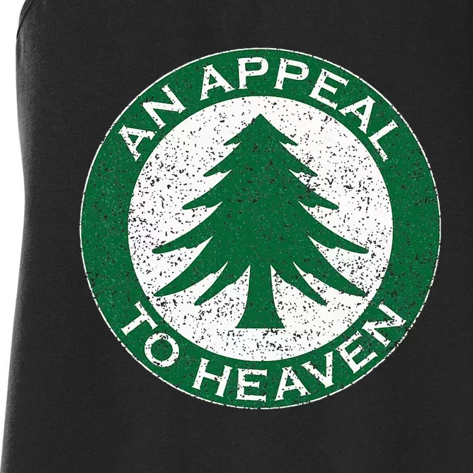 An Appeal To Heaven Flag Pine Tree Flag Roundel New England Women's Racerback Tank