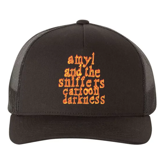 Amyl And The Sniffers Cartoon Darkness Yupoong Adult 5-Panel Trucker Hat