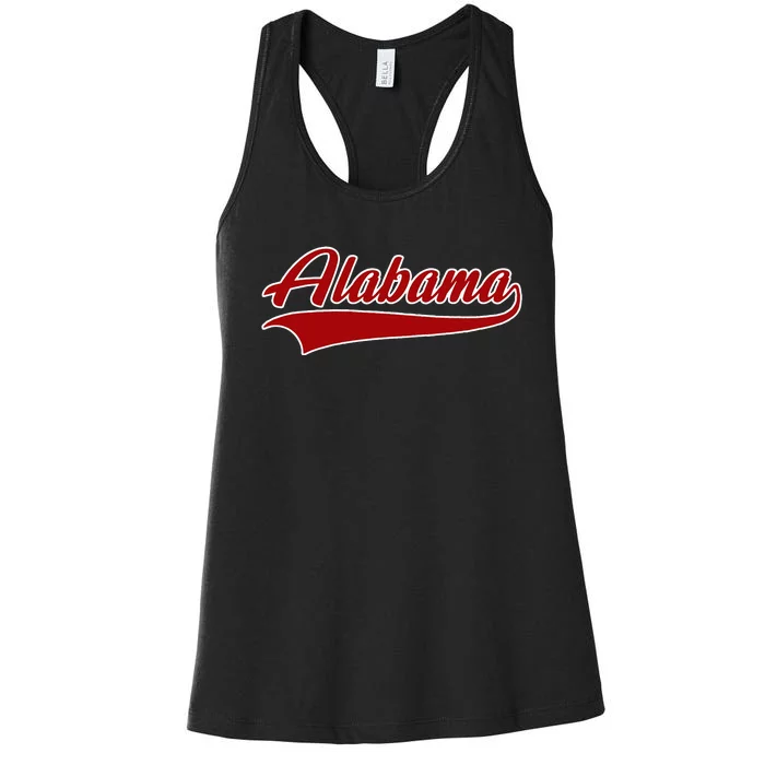 Alabama AL Throwback Women's Racerback Tank