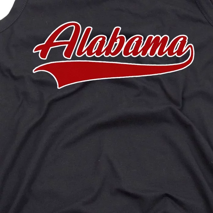 Alabama AL Throwback Tank Top