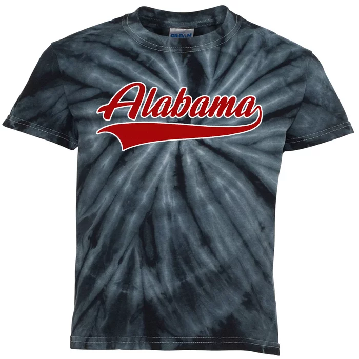 Alabama AL Throwback Kids Tie-Dye T-Shirt