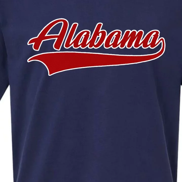 Alabama AL Throwback Sueded Cloud Jersey T-Shirt