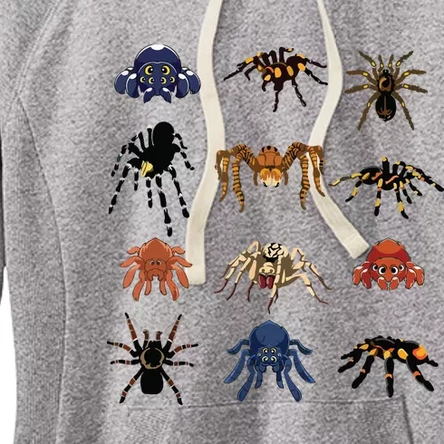 Animal Arachnid Tarantula Arthropod Halloween Gift Spider Women's Fleece Hoodie