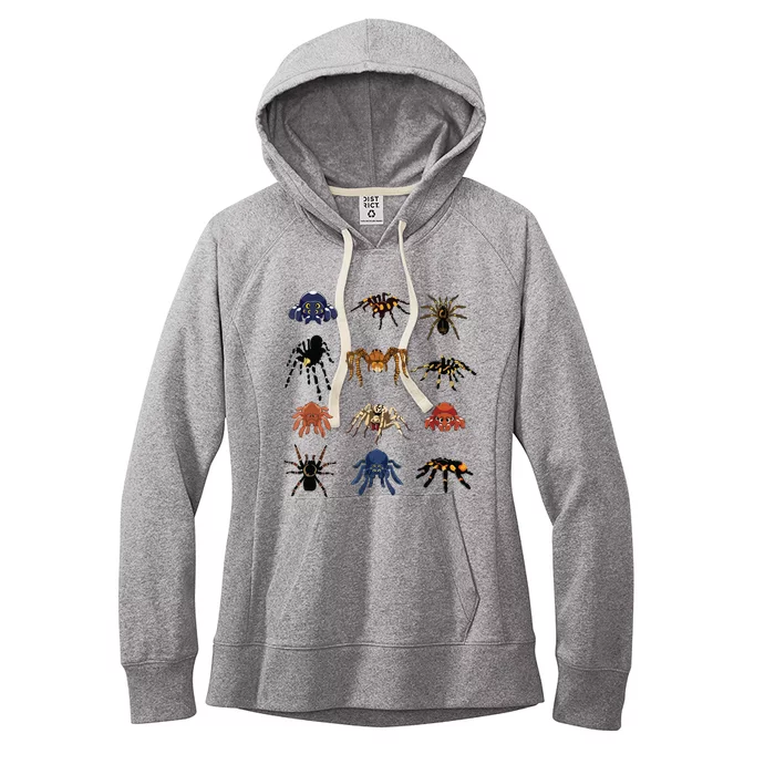 Animal Arachnid Tarantula Arthropod Halloween Gift Spider Women's Fleece Hoodie