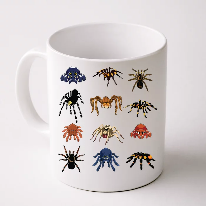 Animal Arachnid Tarantula Arthropod Halloween Gift Spider Front & Back Coffee Mug