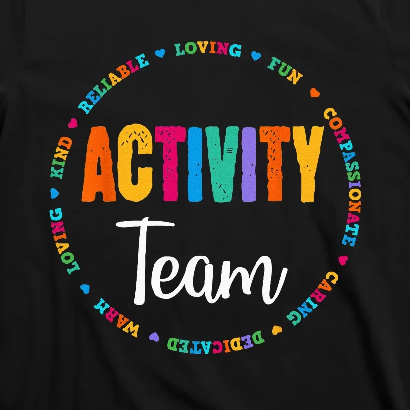 Activity Assistant Team Squad Professionals Week Director T-Shirt