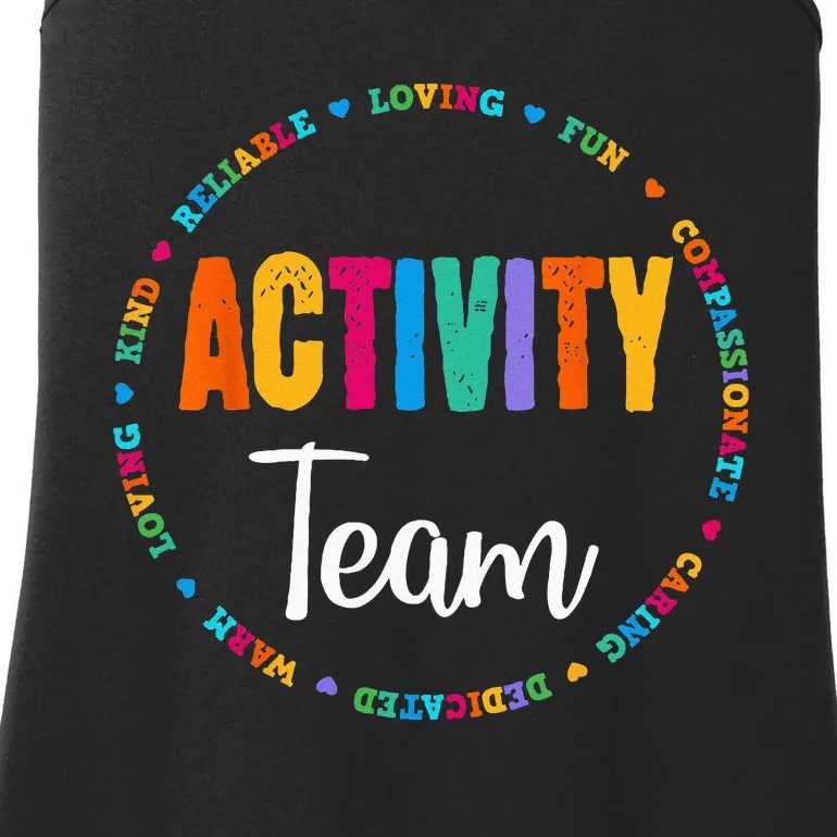 Activity Assistant Team Squad Professionals Week Director Ladies Essential Tank