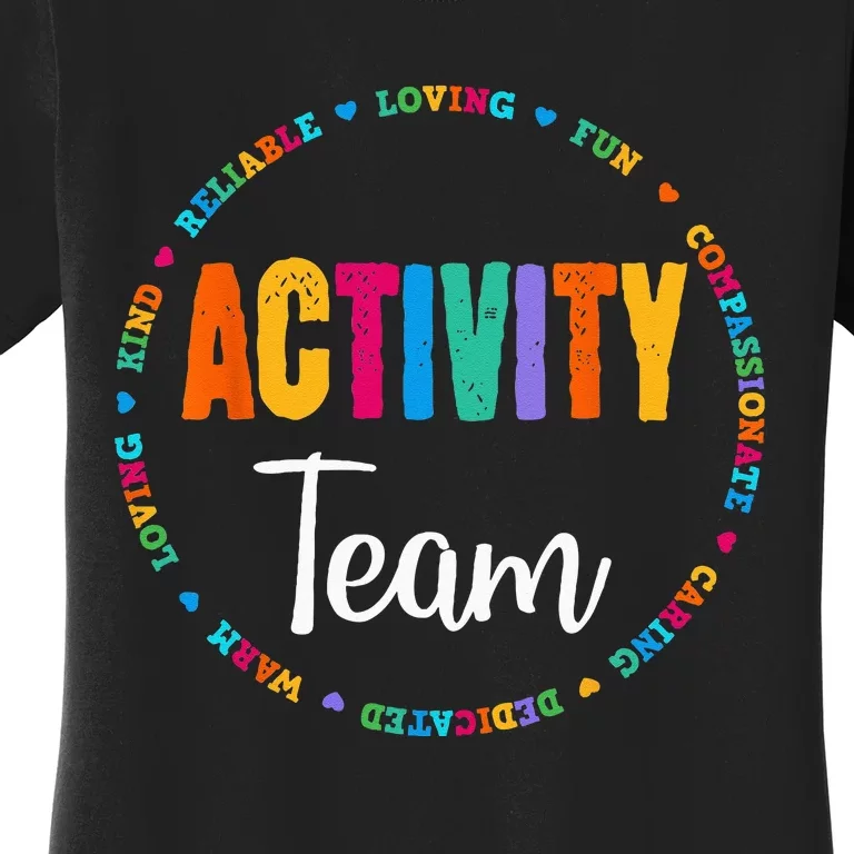 Activity Assistant Team Squad Professionals Week Director Women's T-Shirt