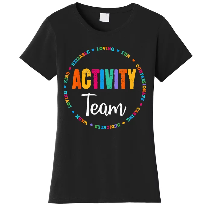 Activity Assistant Team Squad Professionals Week Director Women's T-Shirt