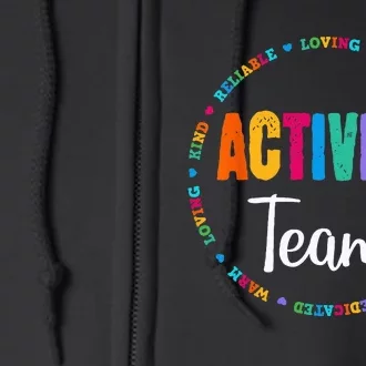 Activity Assistant Team Squad Professionals Week Director Full Zip Hoodie