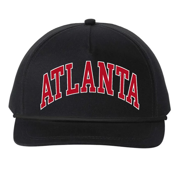 Atlanta Snapback Five-Panel Rope Hat