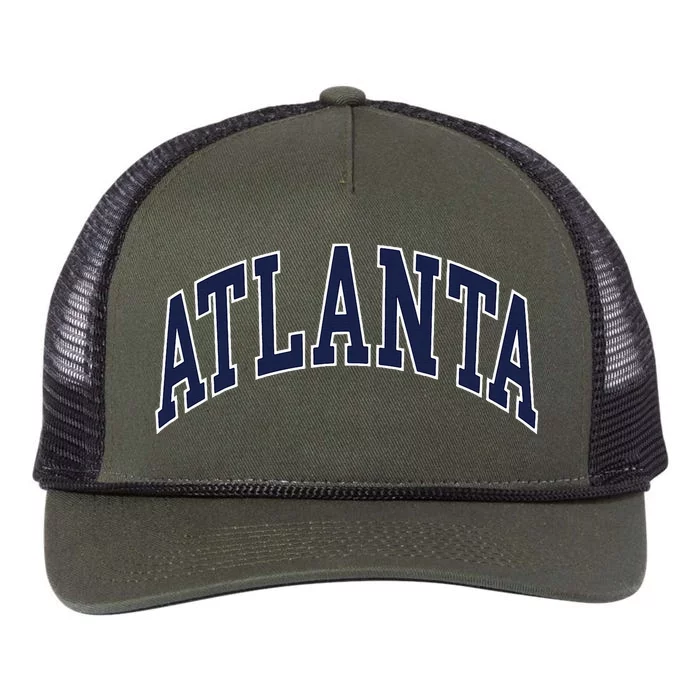 Atlanta Retro Rope Trucker Hat Cap