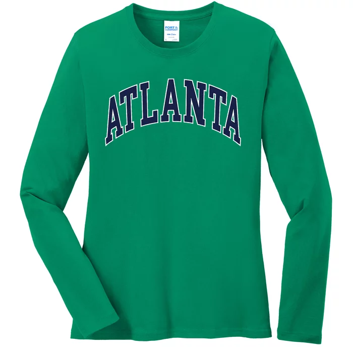 Atlanta Ladies Long Sleeve Shirt