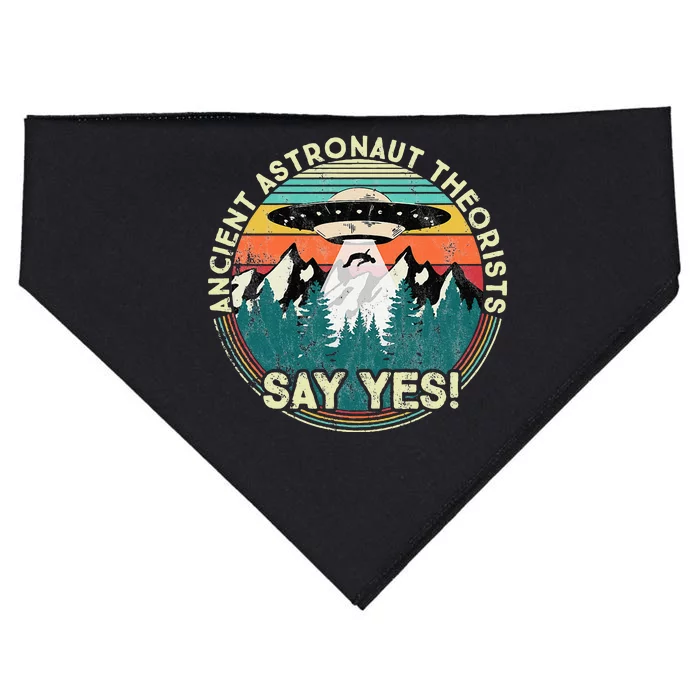 Ancient Astronaut Theorists Say Yes Aliens USA-Made Doggie Bandana