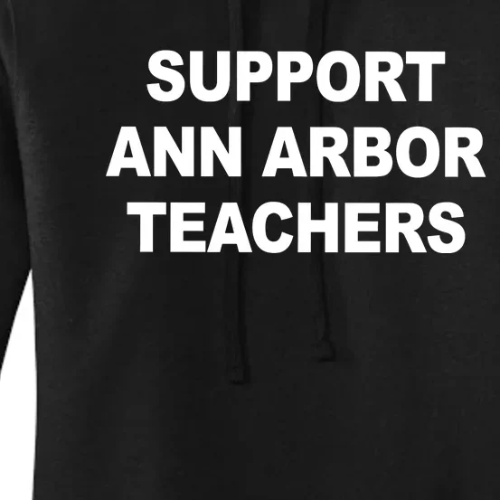 Ann Arbor Teachers Women's Pullover Hoodie