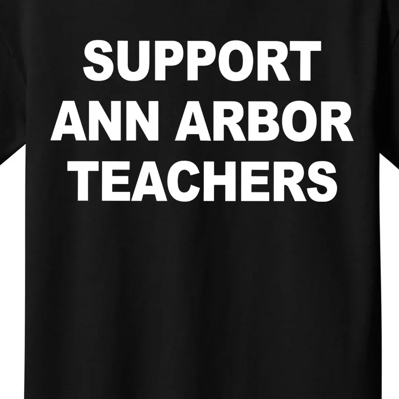 Ann Arbor Teachers Kids T-Shirt