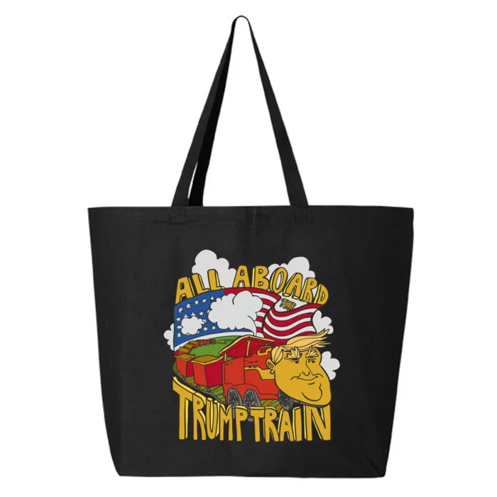 All Aboard Trump Train 25L Jumbo Tote