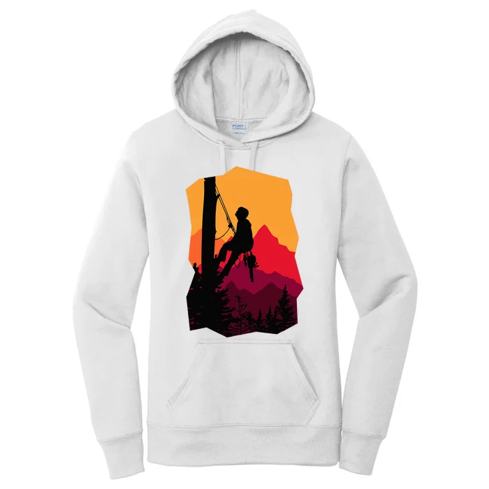 Arborist Arboriculturist Tree Surgeon Women's Pullover Hoodie