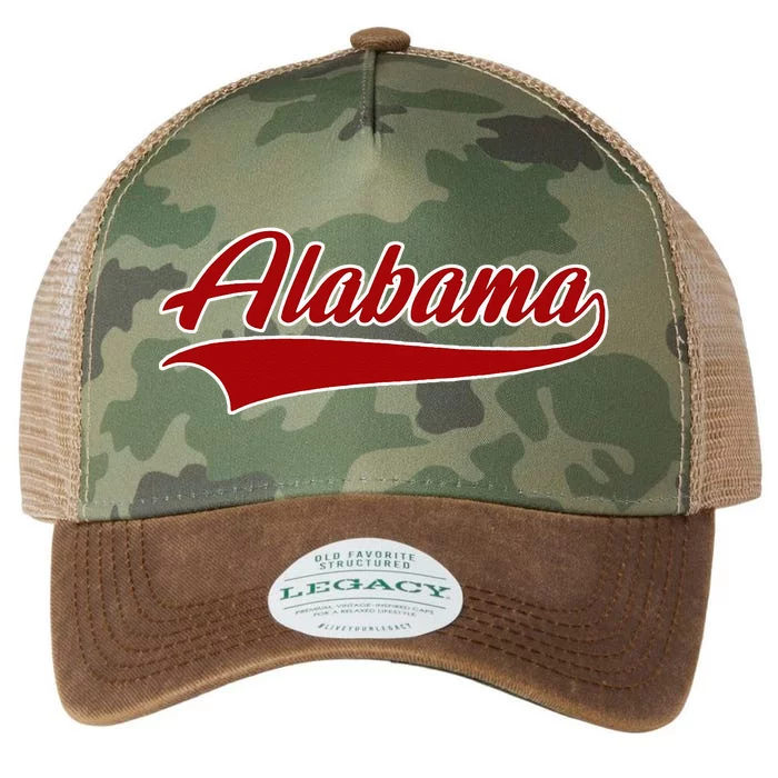 Alabama AL Throwback Legacy Tie Dye Trucker Hat