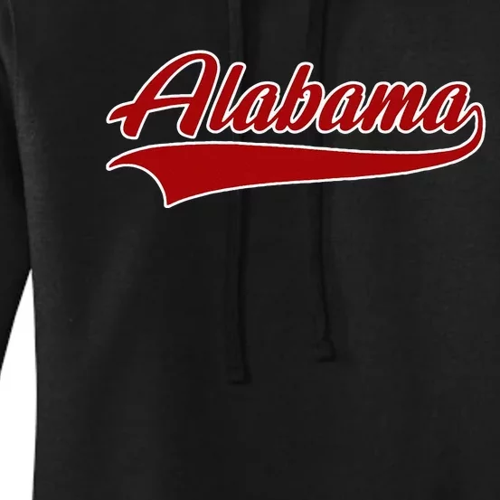 Alabama AL Throwback Women's Pullover Hoodie