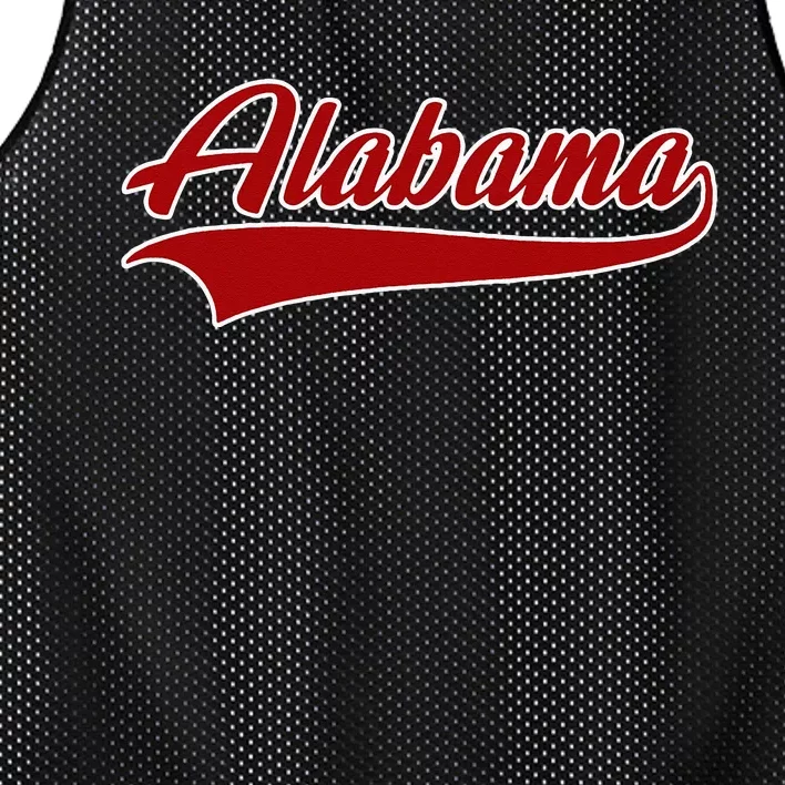 Alabama AL Throwback Mesh Reversible Basketball Jersey Tank